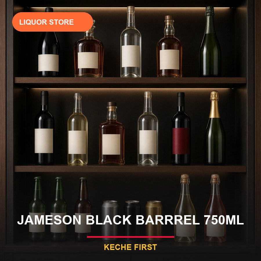 JAMESON BLACK BARRREL 750ML