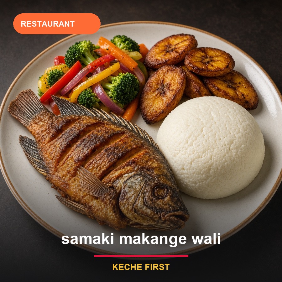 samaki makange wali