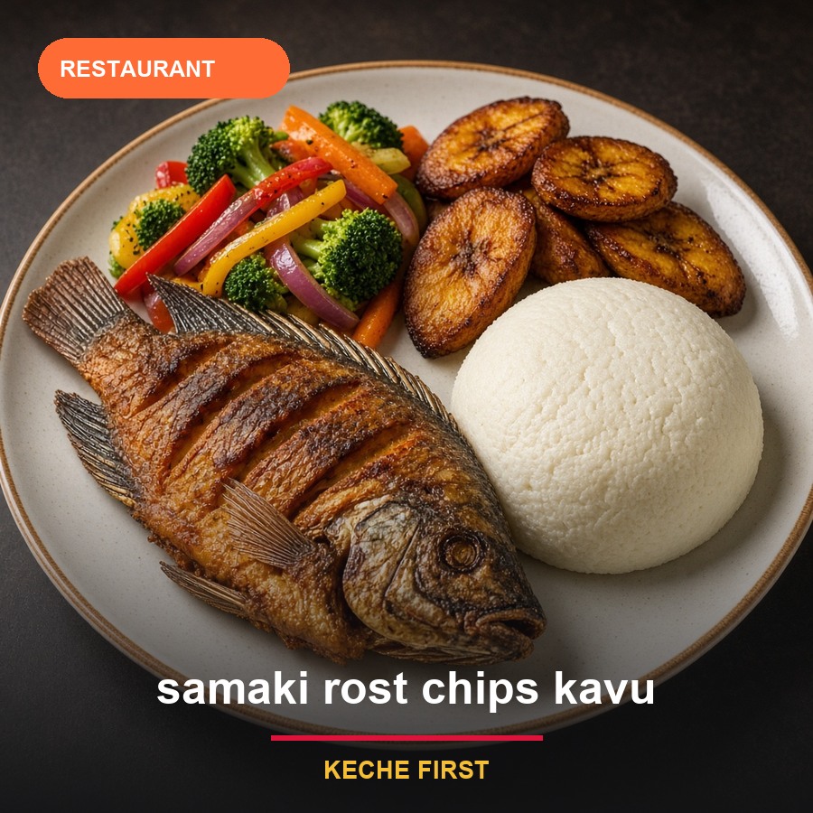 samaki rost chips kavu