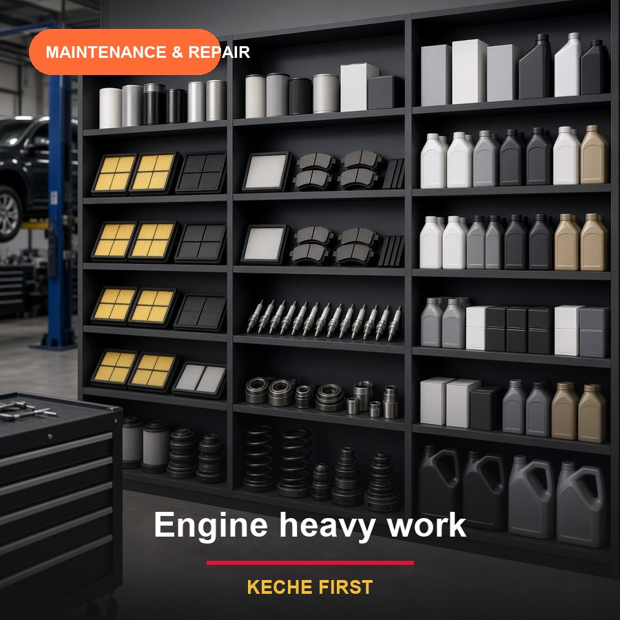 Engine heavy work