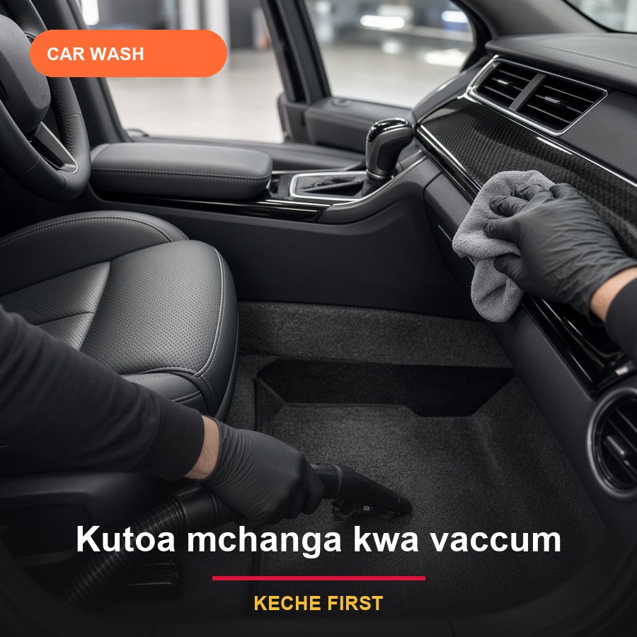 Kutoa mchanga kwa vaccum